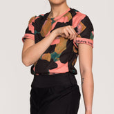 Merino Blend print Tee